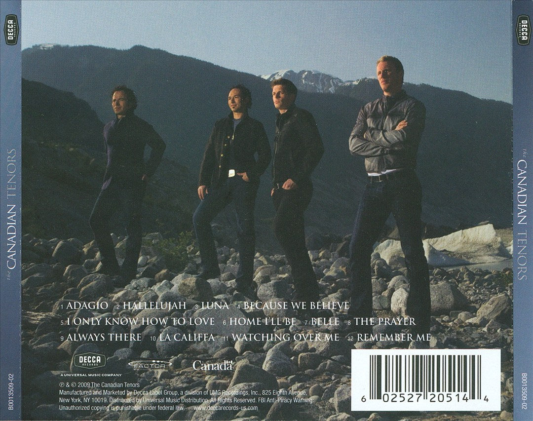 Canadian Tenors cover art