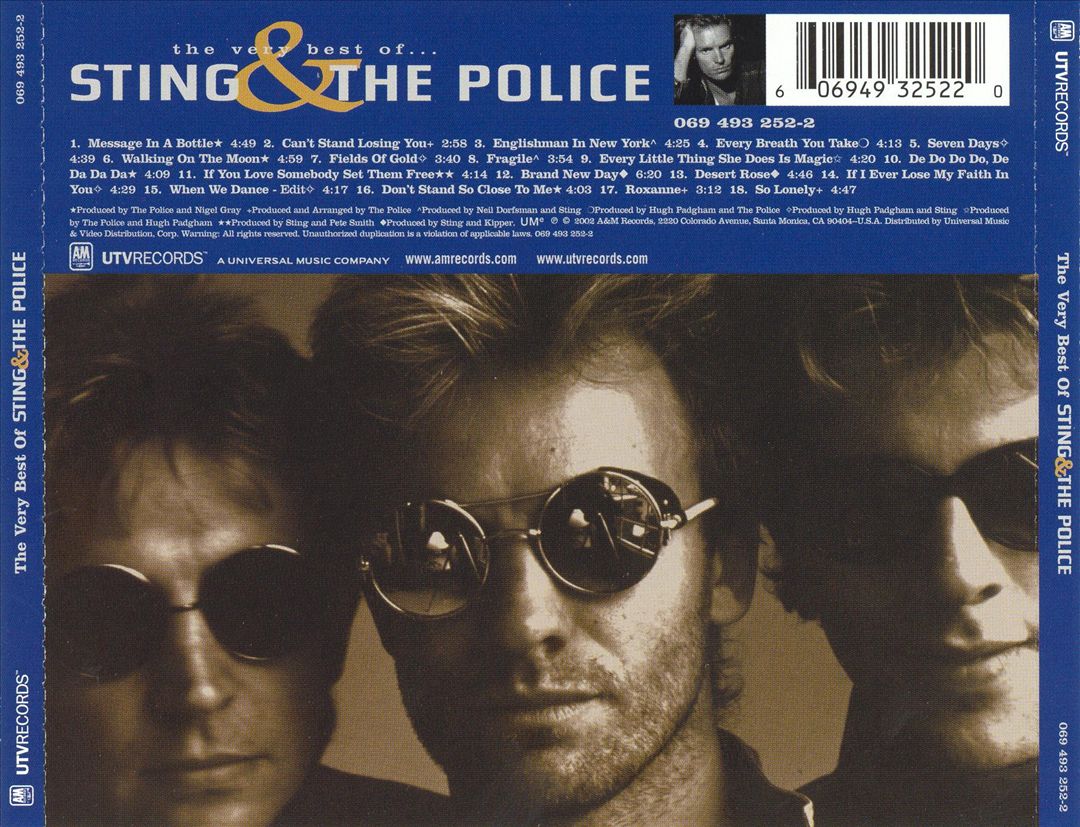 Very Best of Sting & the Police cover art