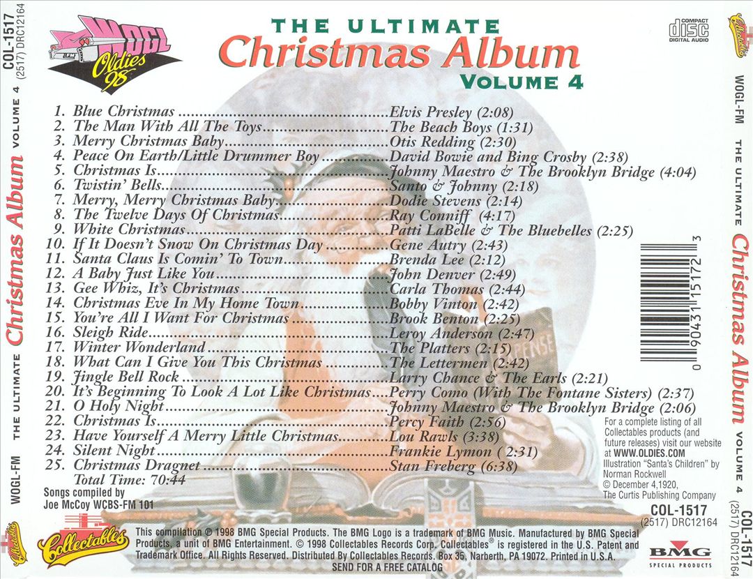 Ultimate Christmas Album, Vol. 4: WOGL cover art