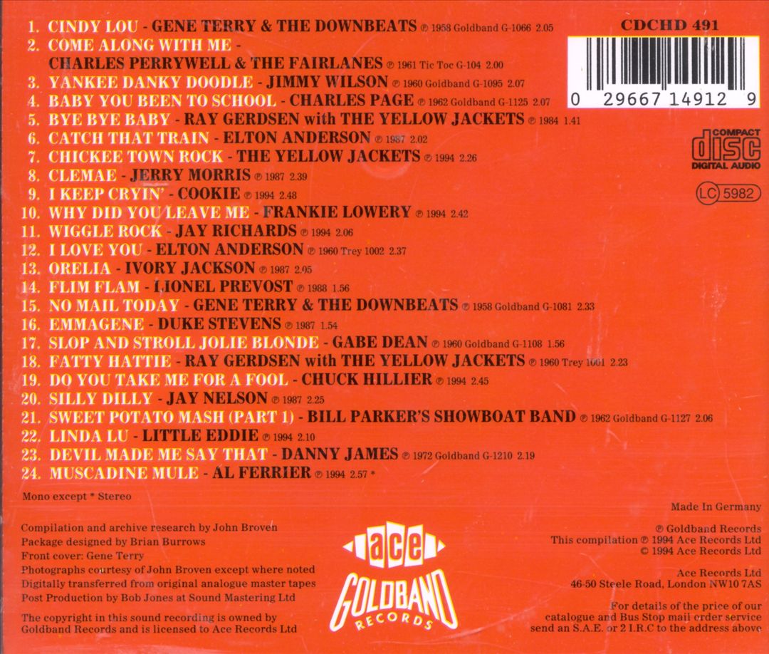 Louisiana Rockers cover art