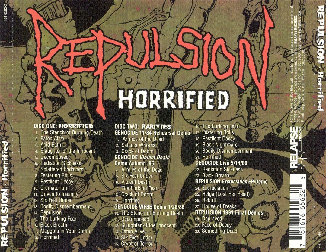 Horrified [Bonus Tracks] cover art