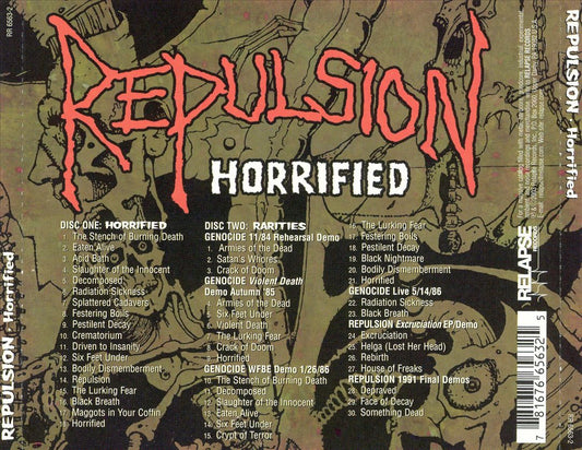 Horrified [Bonus Tracks] cover art
