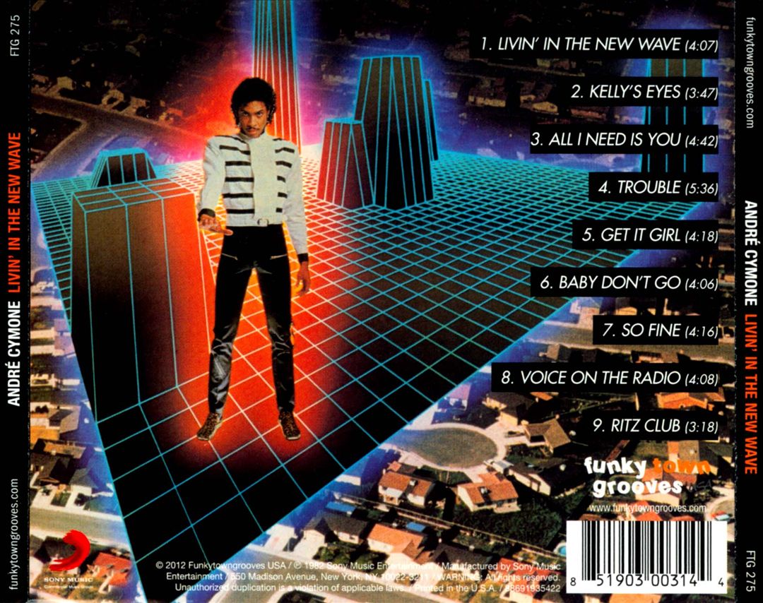 Livin' in the New Wave cover art