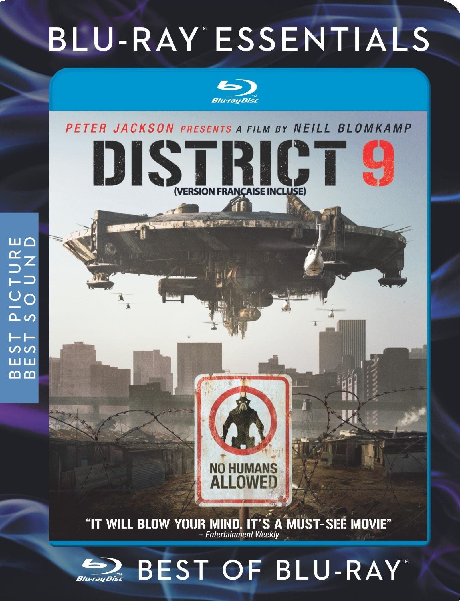 District 9 [Blu-ray] cover art