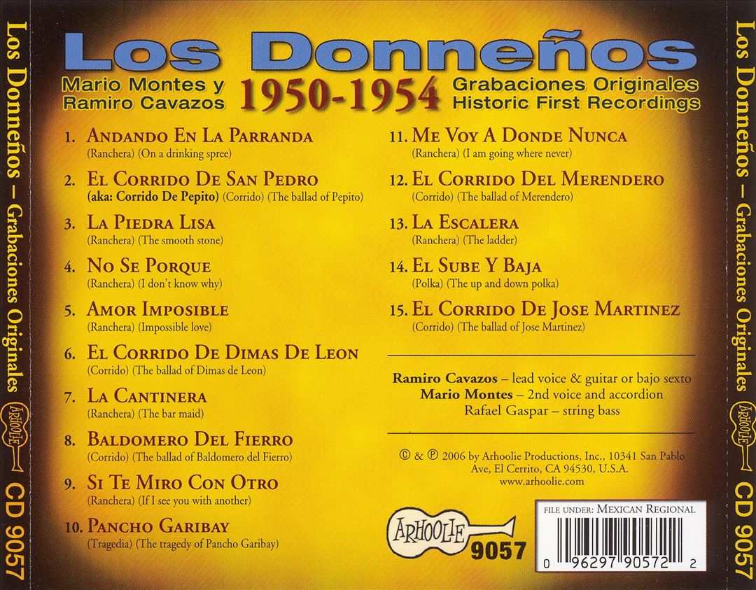 Grabaciones Originales 1950-1954 cover art