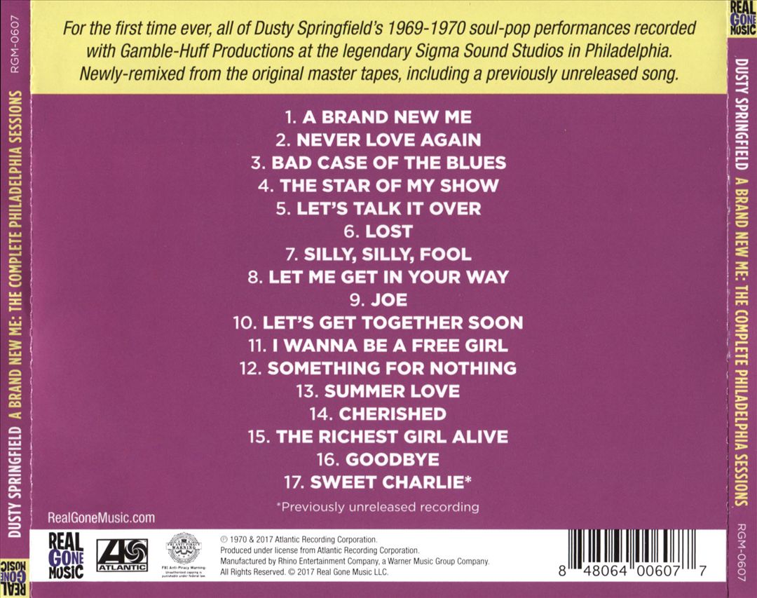 Complete Philadelphia Sessions: A Brand New Me cover art