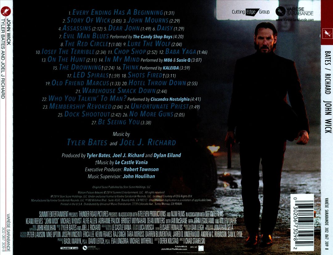 John Wick [Original Motion Picture Soundtrack] cover art