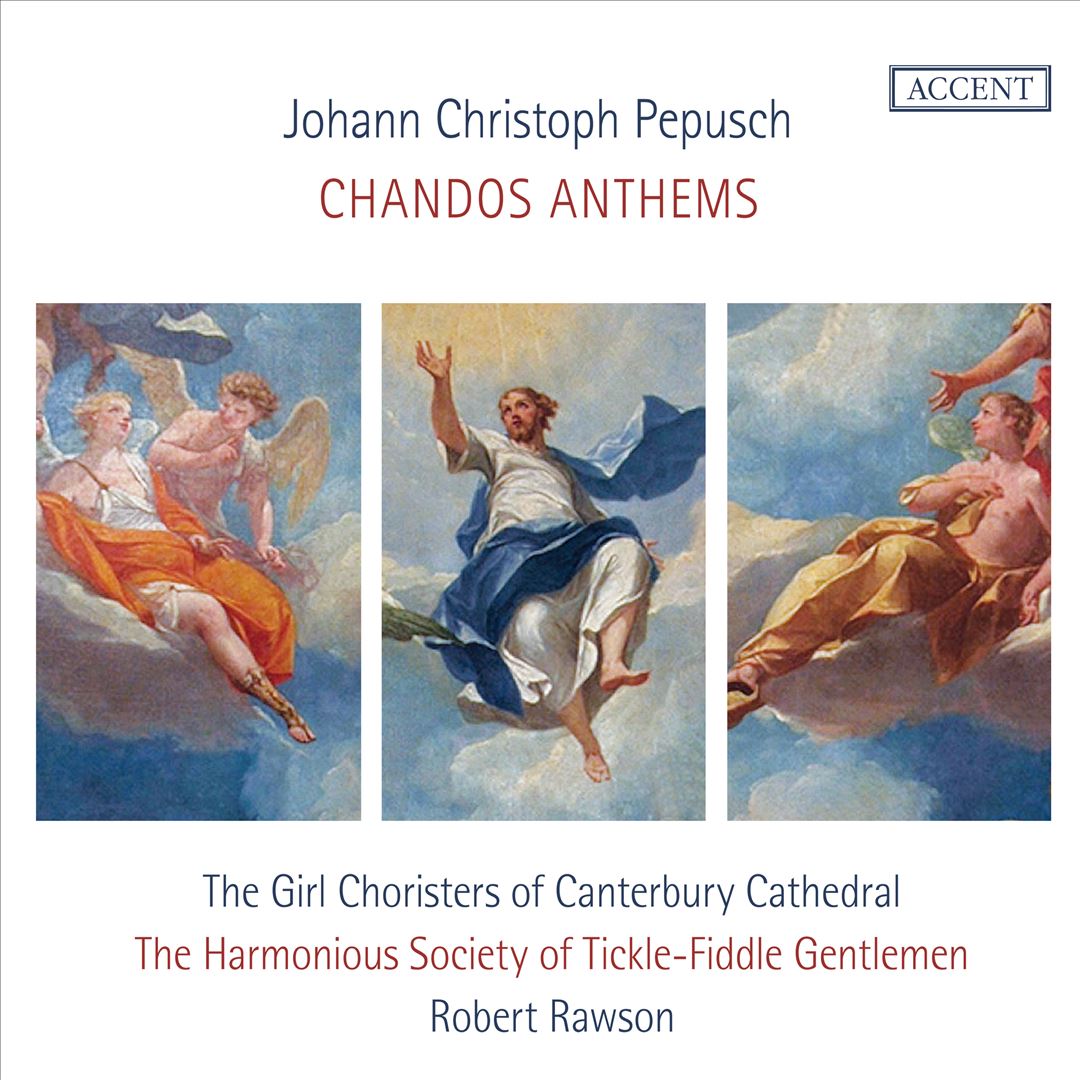 Johann Christoph Pepusch: Chandos Anthems cover art