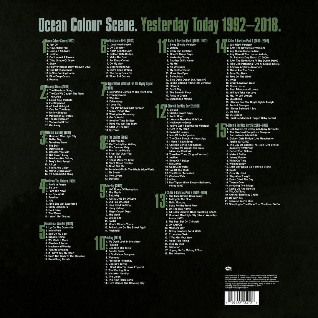 Yesterday Today 1992-2018 cover art