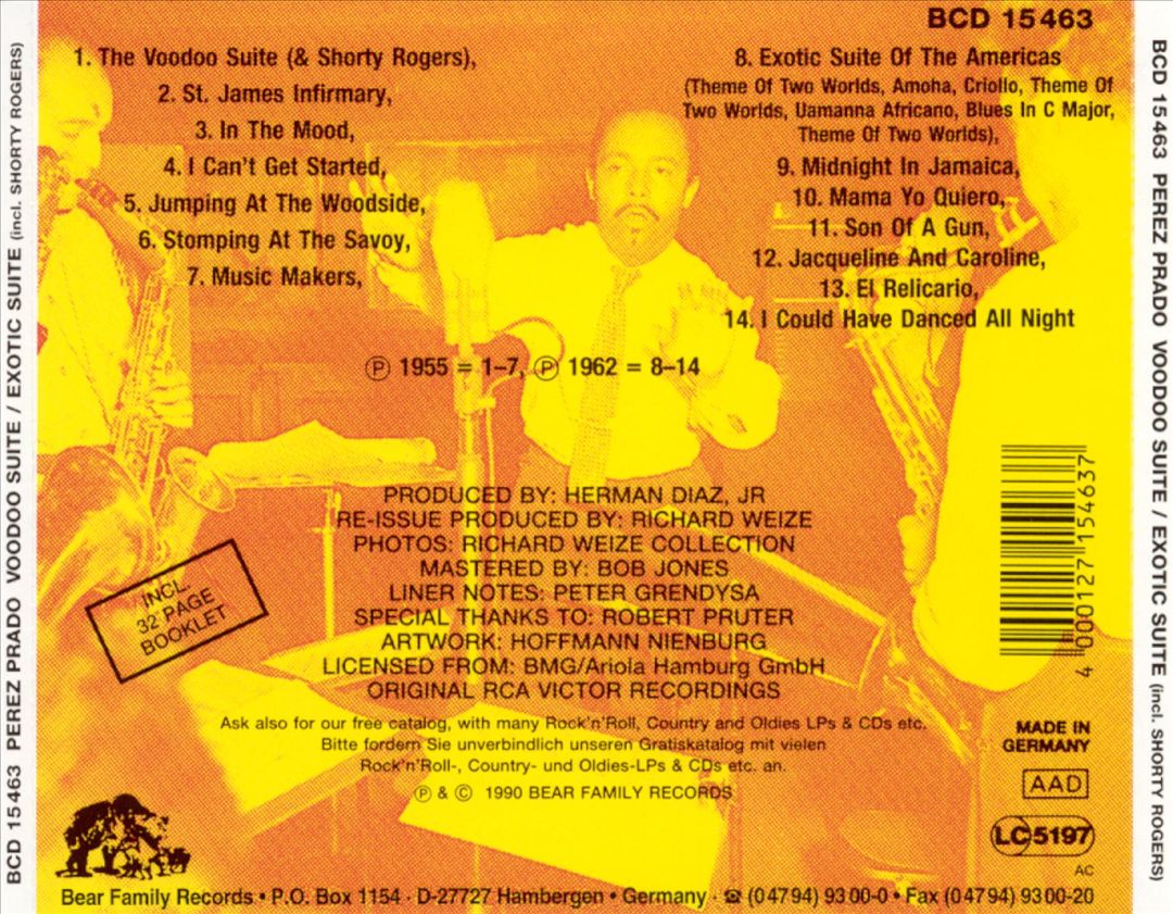 Voodoo Suite/Exotic Suite of the Americas cover art