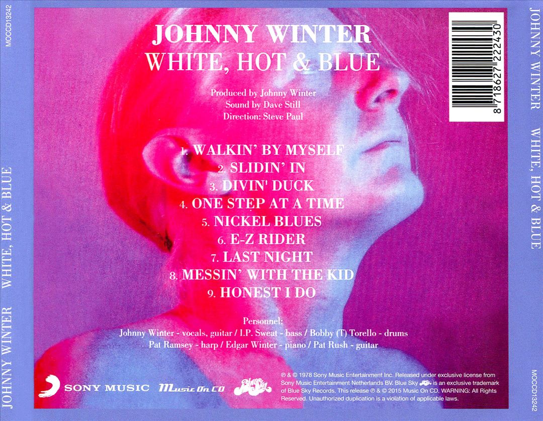 White Hot & Blue cover art