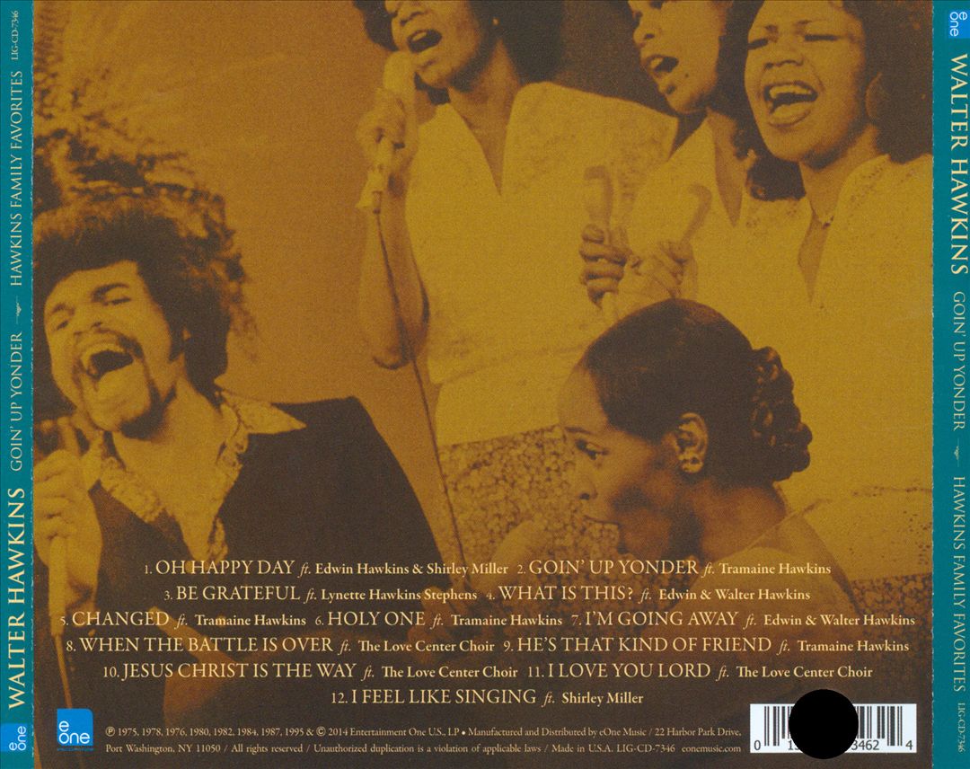 Goin' Up Yonder: Hawkins Family Favorites cover art