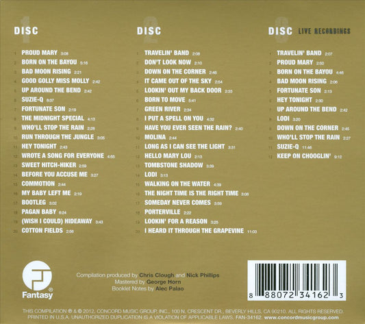 Ultimate Creedence Clearwater Revival: Greatest Hits & All-Time Classics cover art