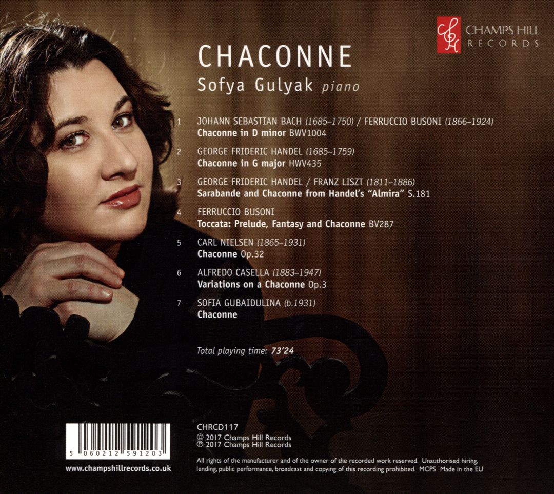 CHACONNE cover art