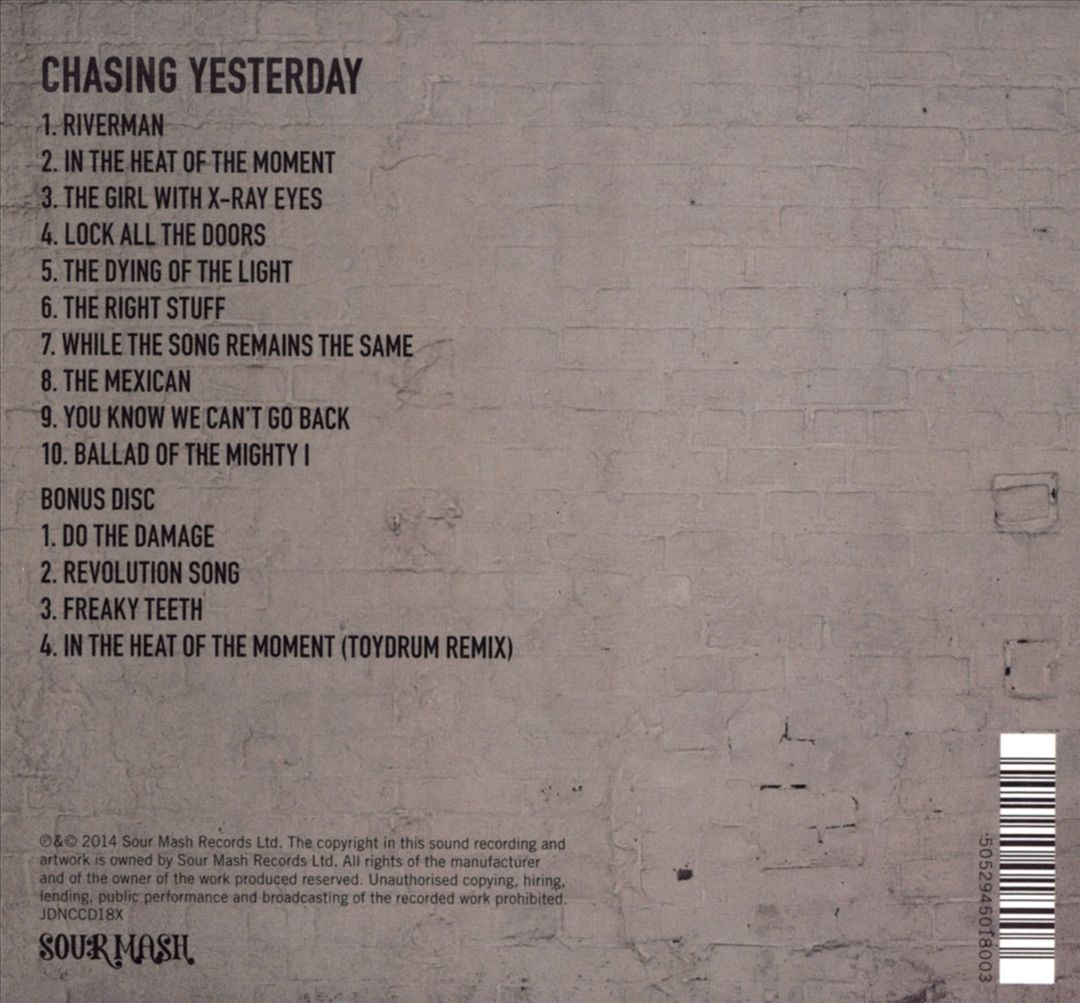 Chasing Yesterday [Deluxe Edition] cover art