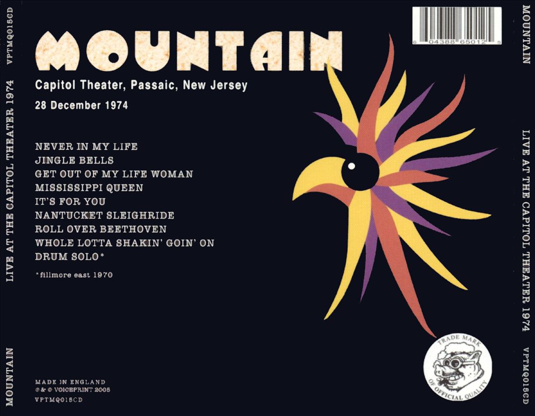 Official Bootleg Series, Vol. 6: Capitol Theatre cover art