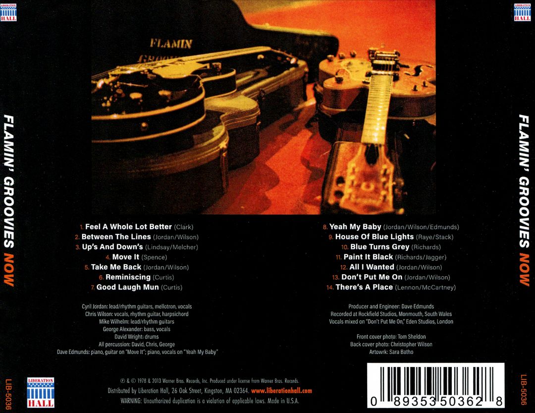 Flamin' Groovies Now cover art
