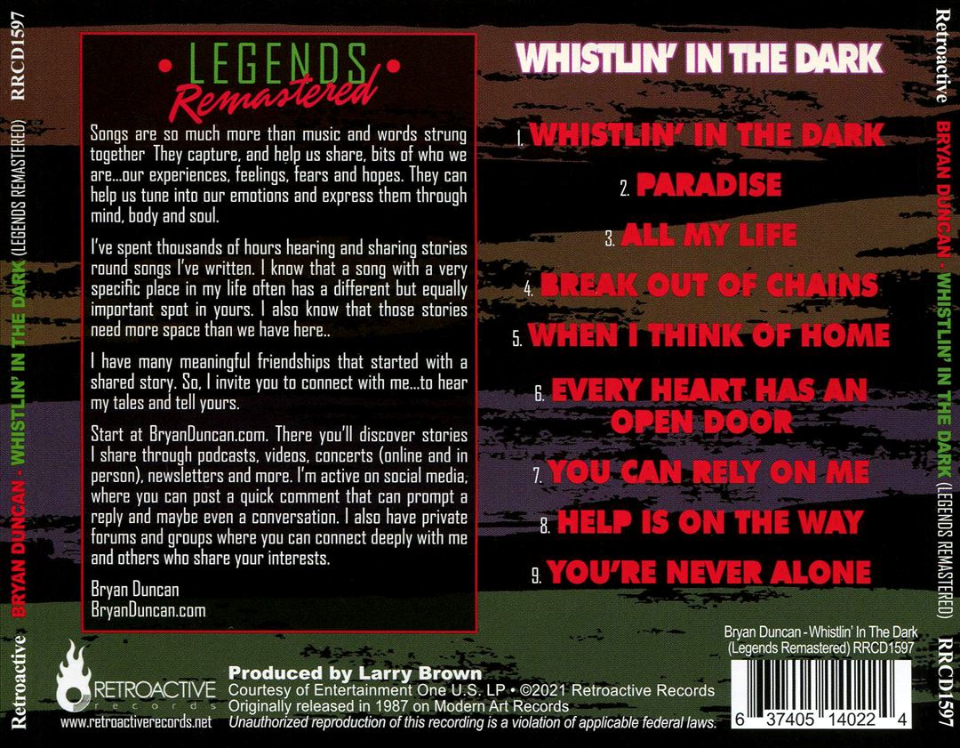 Whistlin' in the Dark cover art