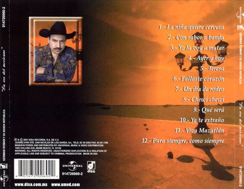 Voz del Mexicano cover art