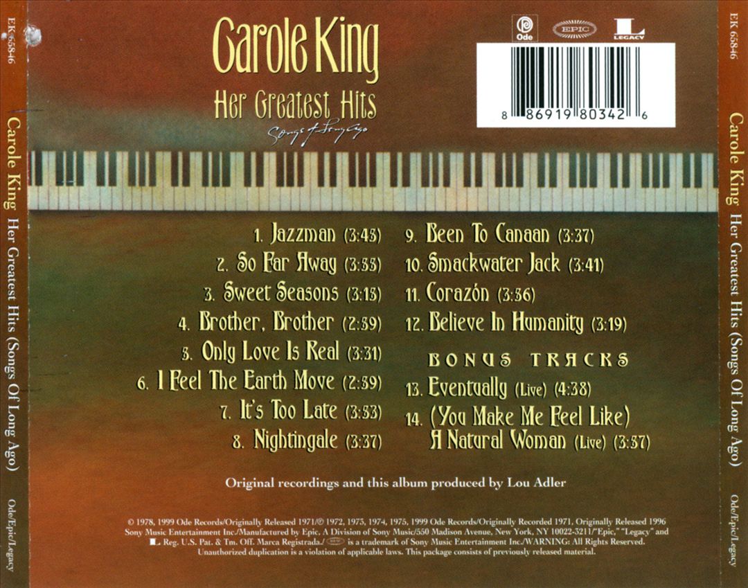 Her Greatest Hits: Songs of Long Ago cover art