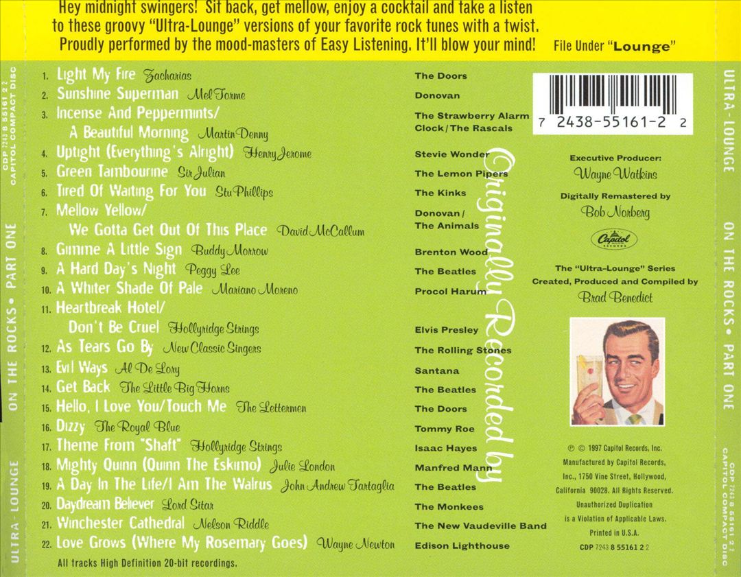 Ultra-Lounge: On the Rocks, Pt. 1 cover art