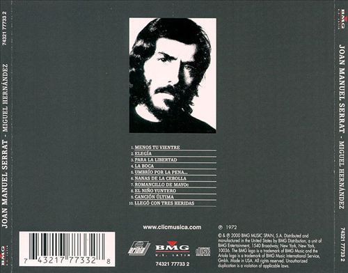Miguel Hernandez cover art