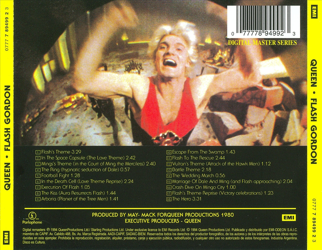 Flash Gordon [Original Motion Picture Soundtrack] cover art