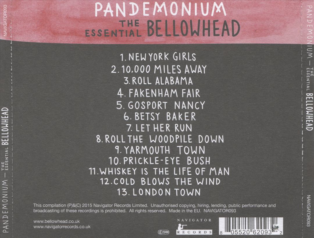 Pandemonium: The Essential Bellowhead cover art