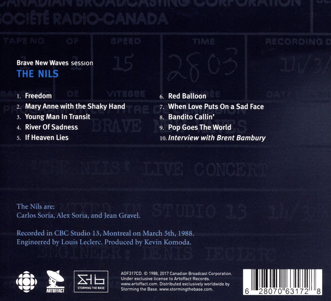 Brave New Waves Session cover art