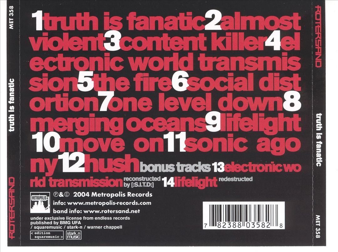 Truth Is Fanatic cover art