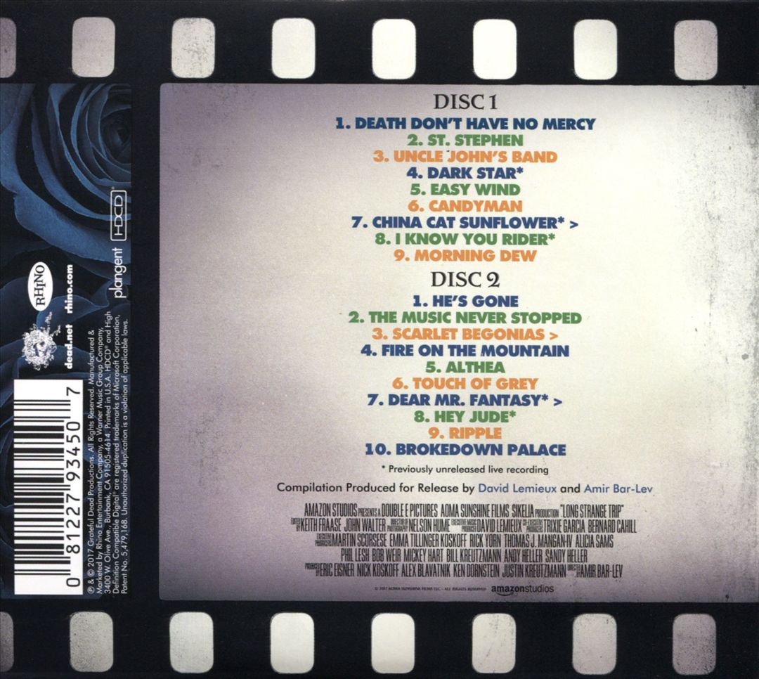 Long Strange Trip: The Untold Story of the Grateful Dead [Motion Picture Soundtrack] cover art