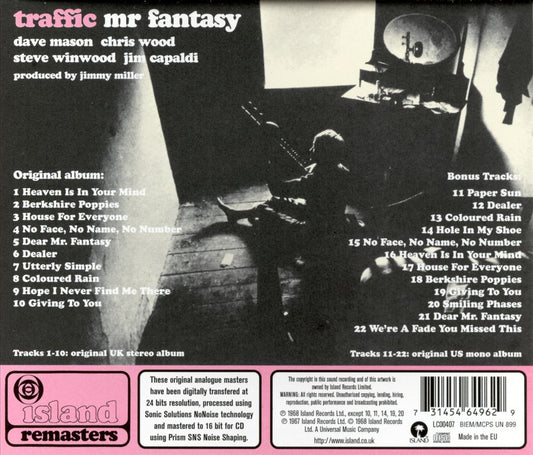 Mr Fantasy cover art
