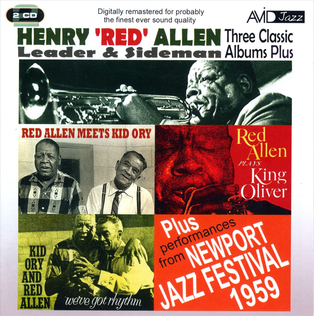 Three Classic Albums Plus: Red Allen Meets Kid Ory/We've Got Rhythm/Red Allen Plays King Oliver cover art