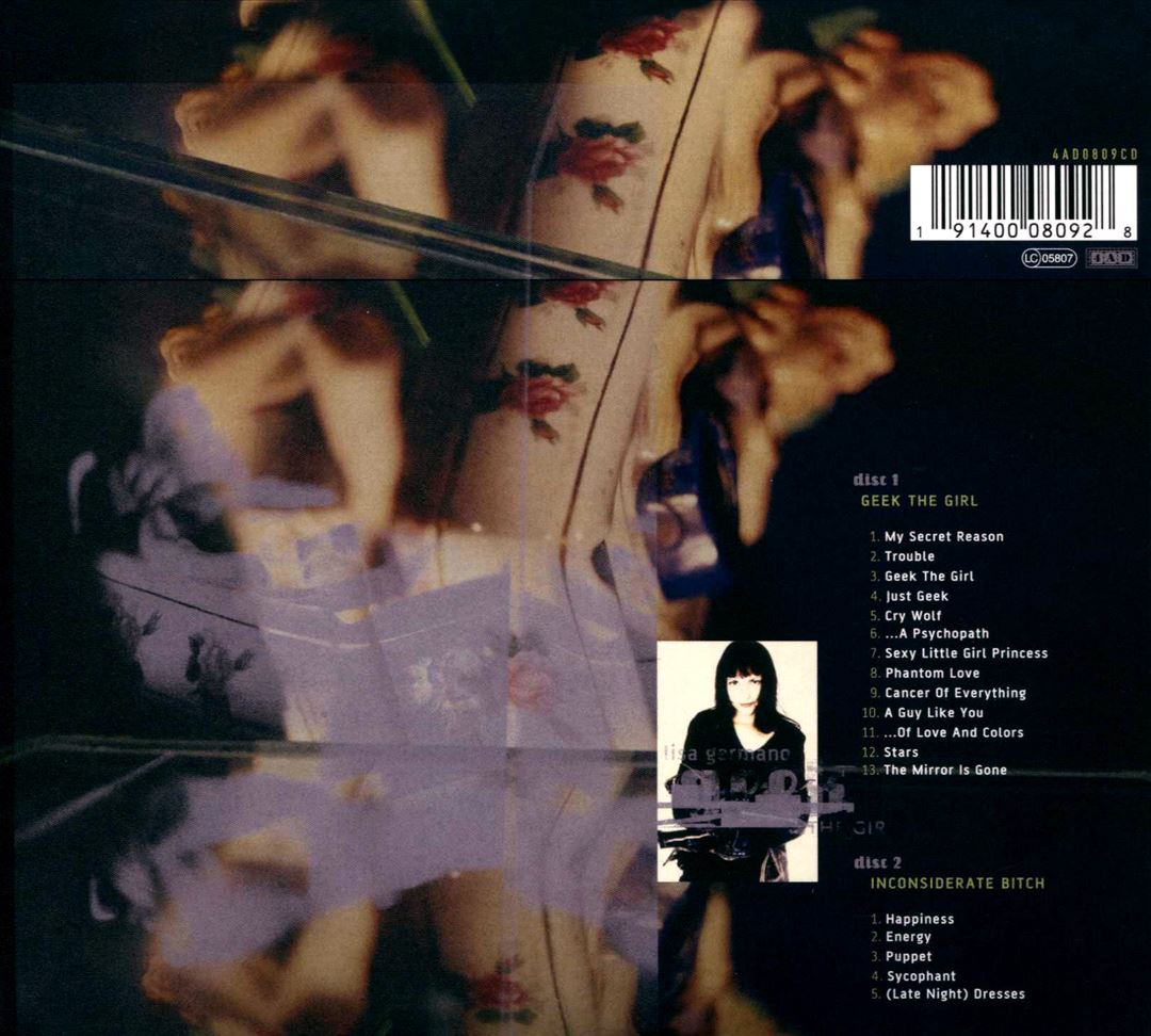 Geek the Girl/Inconsiderate Bitch cover art