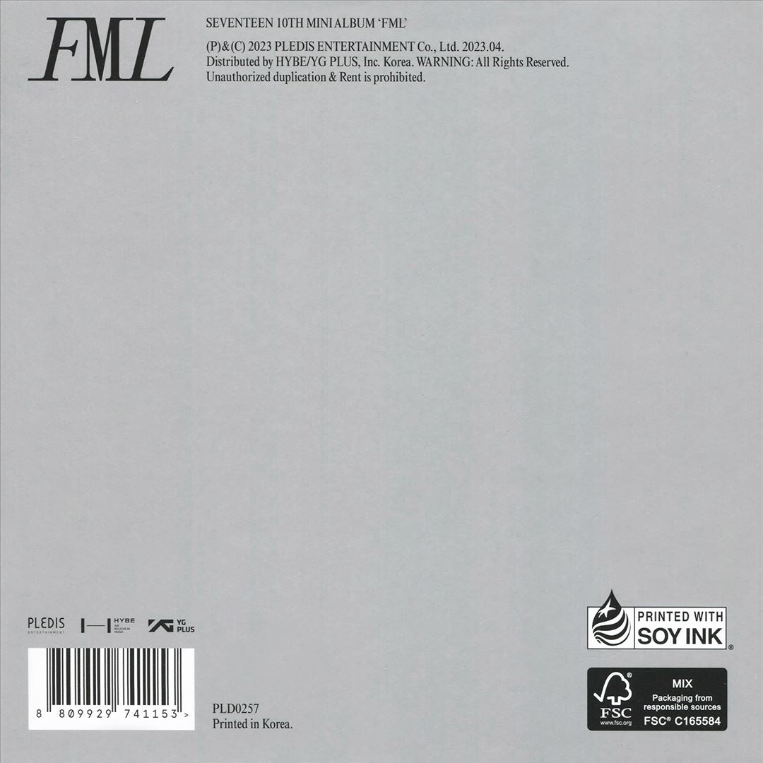 FML - Carat Version - Incl. Bo cover art