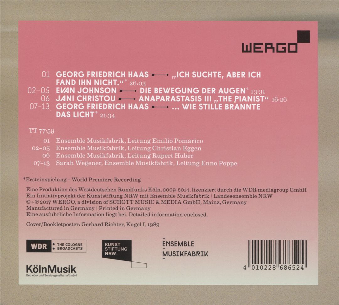 Edition Musikfabrik, Vol. 12: Stille cover art