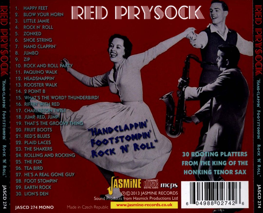Handclappin', Footstompin', Rock 'N' Roll: 30 Booting Platters From the King of the Honking Tenor Sax cover art