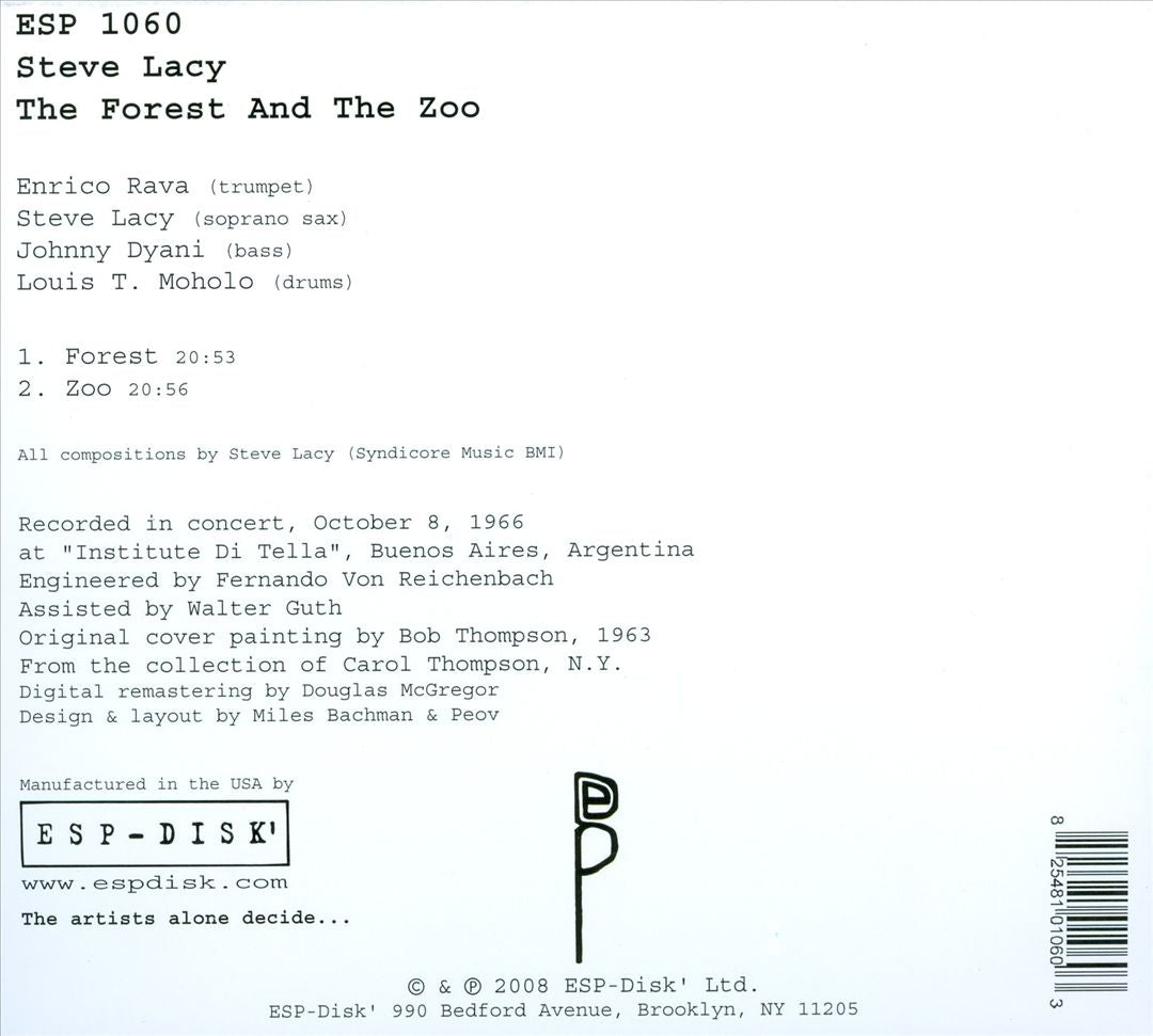 Forest and the Zoo cover art