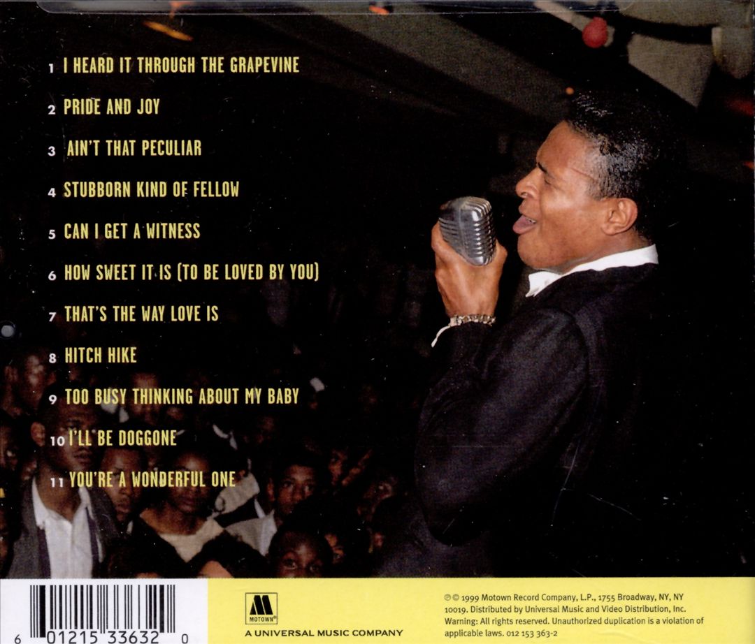 20th Century Masters - The Millennium Collection: The Best of Marvin Gaye, Vol. 1 cover art