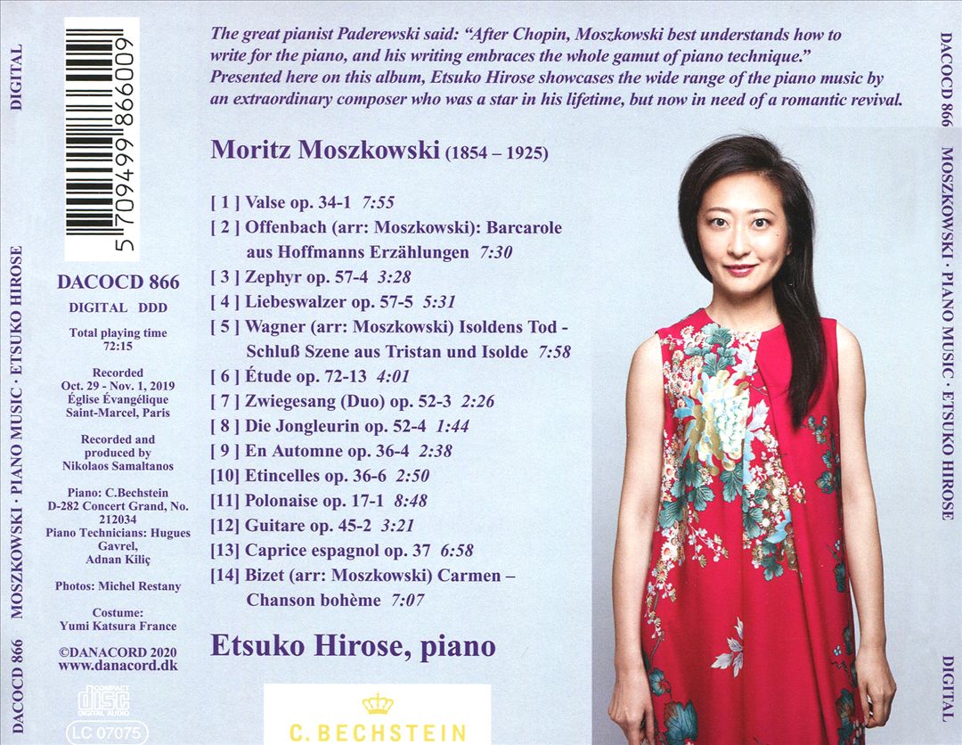 Hoszkowski: Piano Works cover art