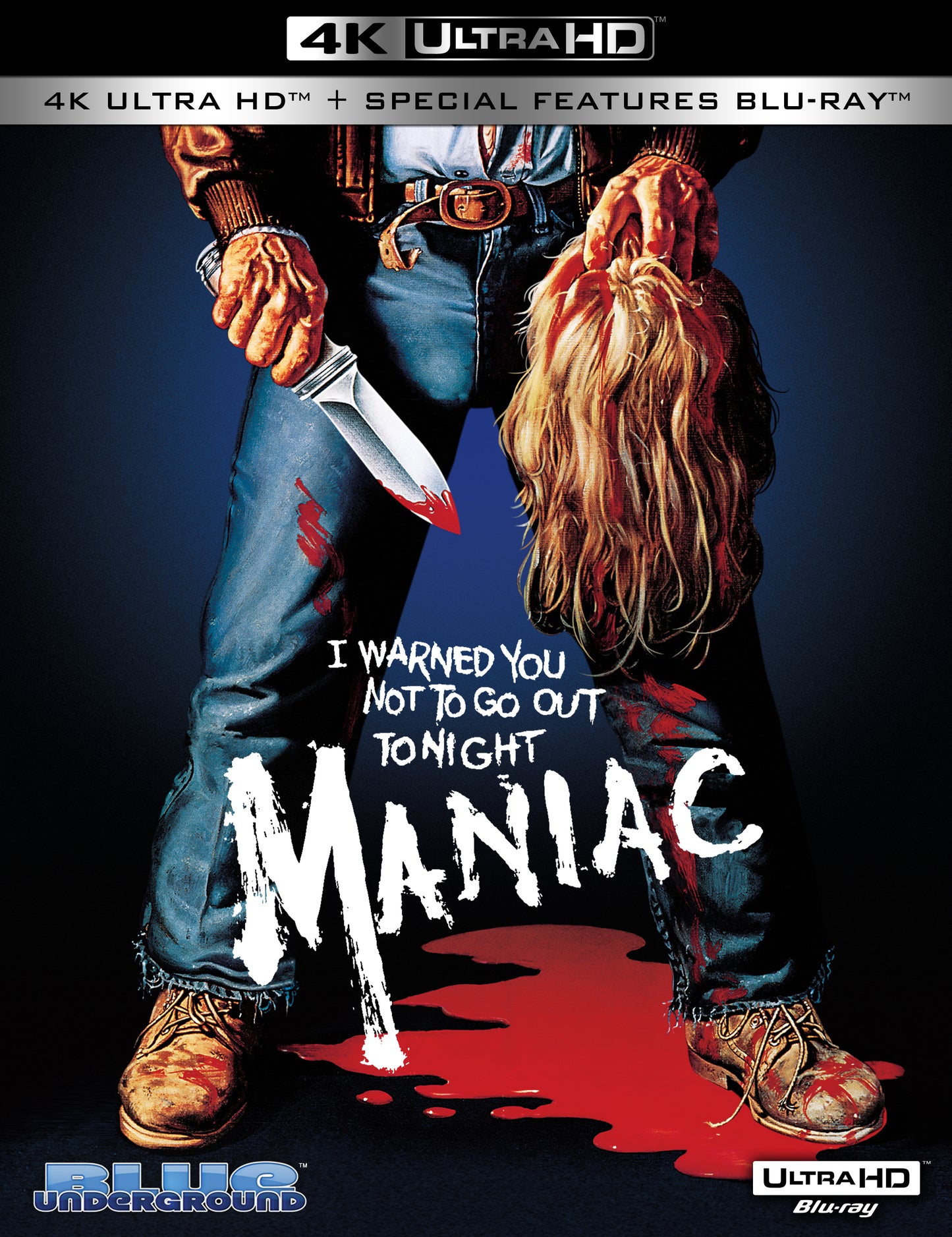 Maniac! [4K Ultra HD Blu-ray] cover art