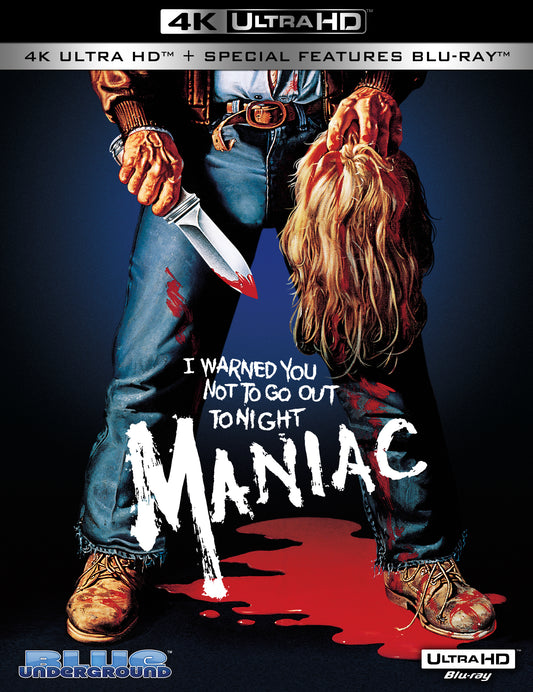 Maniac! [4K Ultra HD Blu-ray] cover art