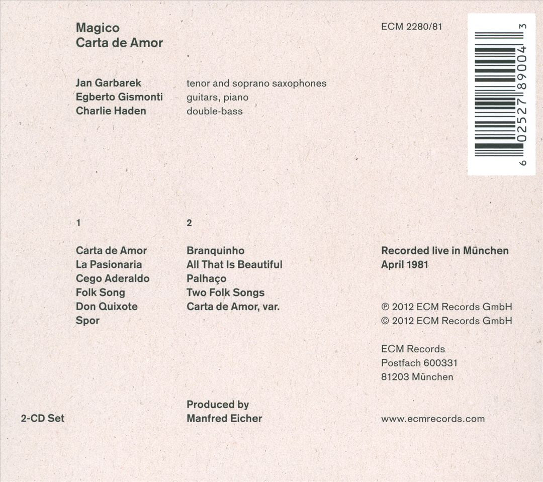 Magico: Carta de Amor cover art