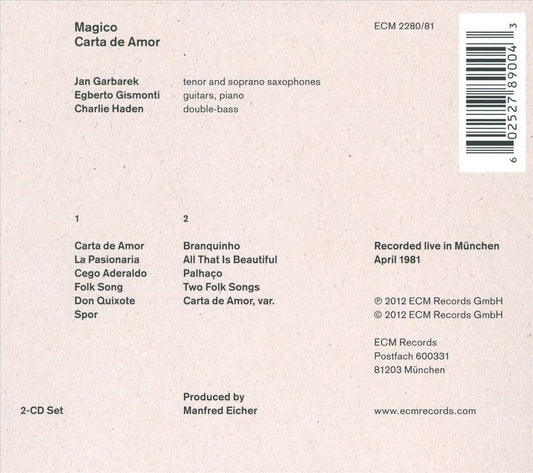 Magico: Carta de Amor cover art