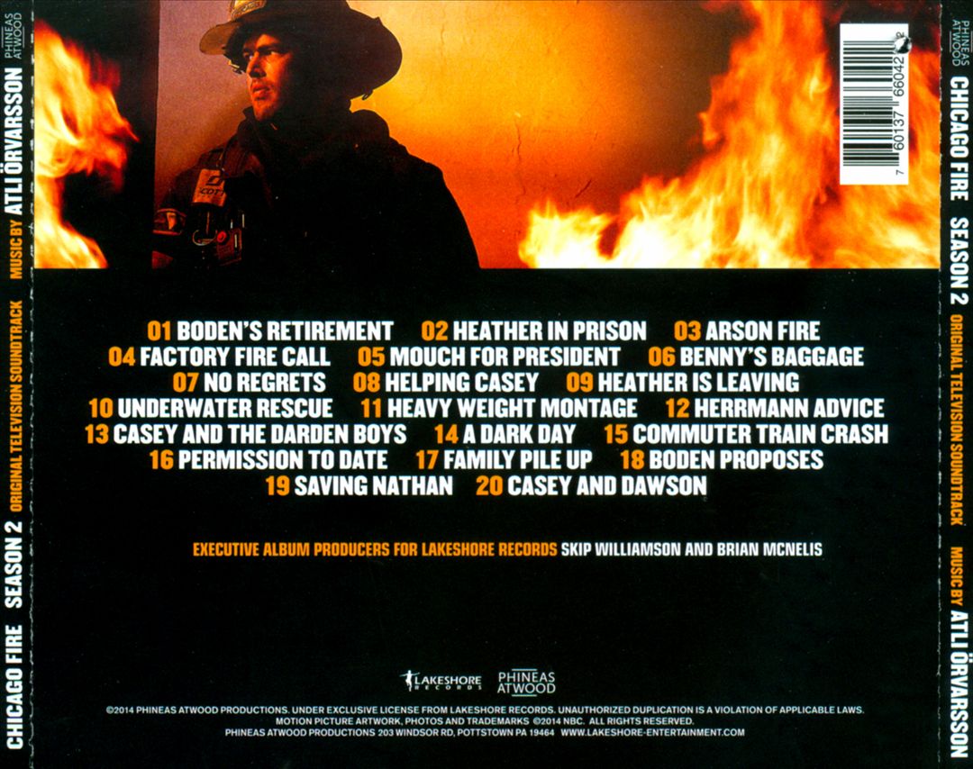 Chicago Fire: Season 2 [Original Television Soundtrack] cover art
