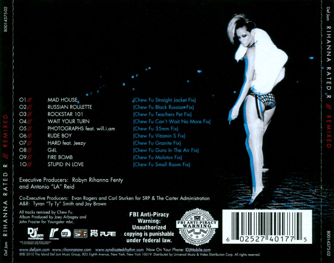 Rated R: Remixed  cover art