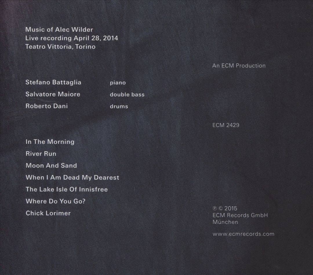 In the Morning: Music of Alec Wilder cover art