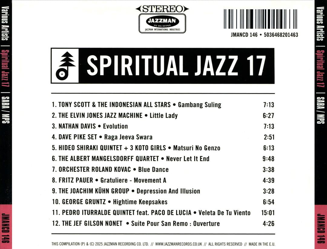 Spiritual Jazz 17: Saba/MPS Esoteric Modal cover art