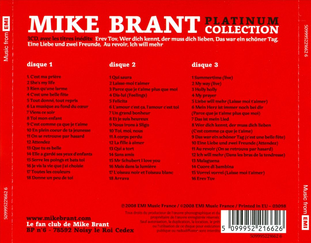 Platinum Collection cover art