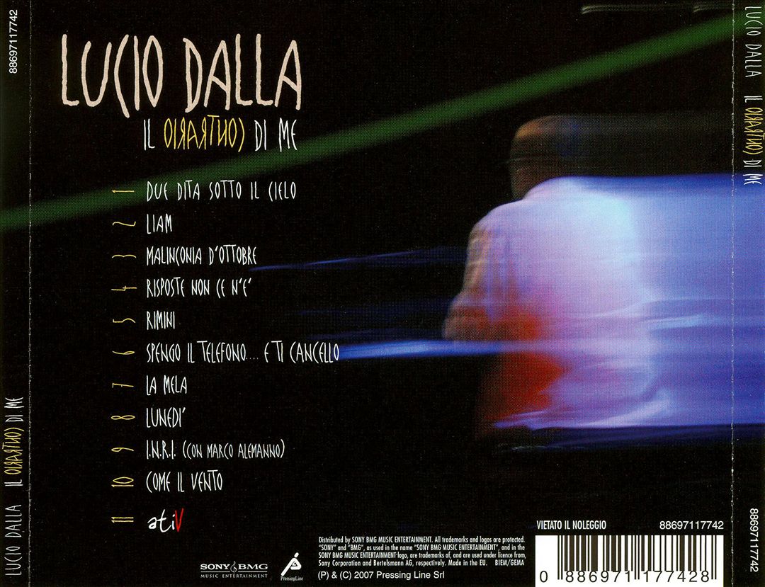 Contrario di Me cover art